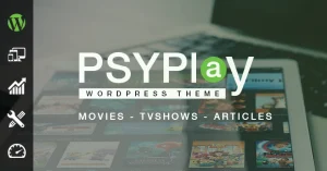 Psyplay Wordpress Theme
