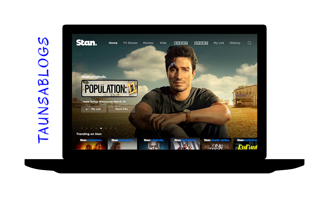 Stan Movies website